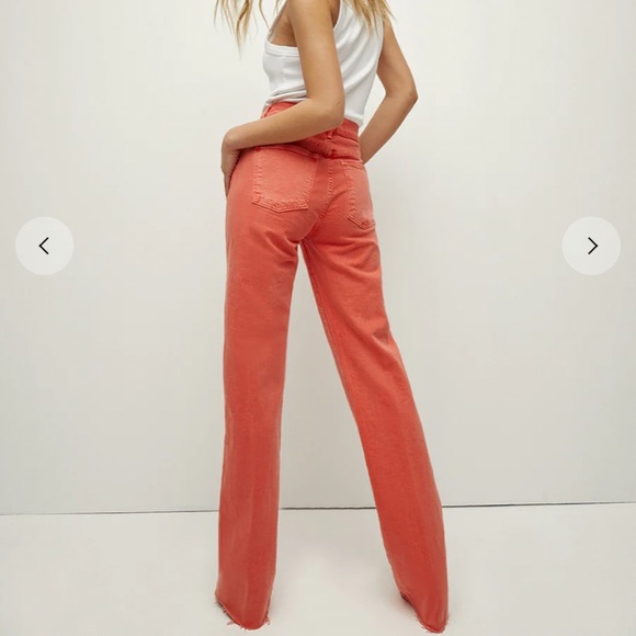 HOST PIC VERONICA BEARD DYLAN HIGH RISE STRAIGHT LEG SILHOUETTE JEANS SIZE 28 - Picture 2 of 7